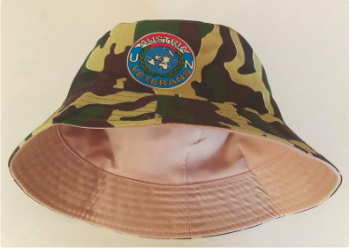 Fischerhut UN Veterans - Wendehut Camouflage/desert - zum Schließen ins Bild klicken